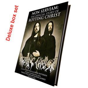 kniha (dárkový set) Non Serviam: Rotting Christ (Signed deluxe hardback boxset) - CULT010-1