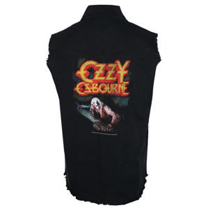 košile pánská bez rukávů (vesta) OZZY OSBOURNE - BARK AT THE MOON - RAZAMATAZ - WS104
