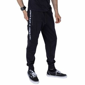 kalhoty plátěné CHEMICAL BLACK GALEN JOGGERS XL