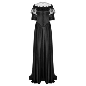 šaty PUNK RAVE Black Ruby Gothic