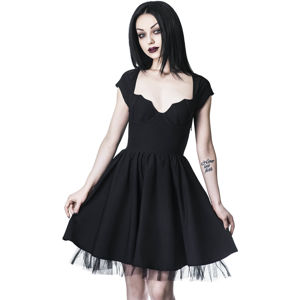 šaty dámské KILLSTAR - Good Ghoul Party - BLACK - KSRA001678 3XL