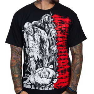tričko pánské DEVOURMENT - Dead Body - Black - INDIEMERCH - 12474 XL
