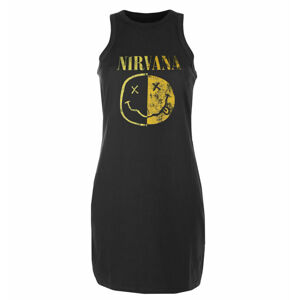 šaty AMPLIFIED Nirvana SPLICED SMILEY XL