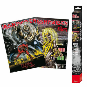plakát (set 2ks) IRON MAIDEN - Killers - Number of the beast - GBYDCO179