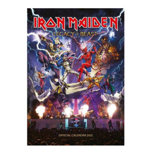 kalendář NNM Iron Maiden IRON MAIDEN