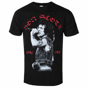 tričko pánské AC/DC - Bon Scott - Live Photo - DRM136012 XL