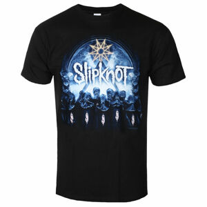 tričko pánské Slipknot - Blue Horizon Logo - DRM130418 L