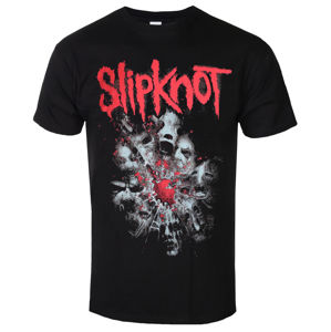 Tričko metal ROCK OFF Slipknot Shattered černá XXL
