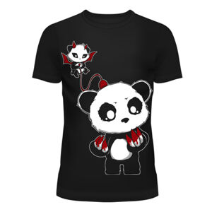 tričko KILLER PANDA MIND CONTROL černá XL