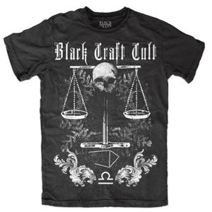 tričko BLACK CRAFT Libra černá M