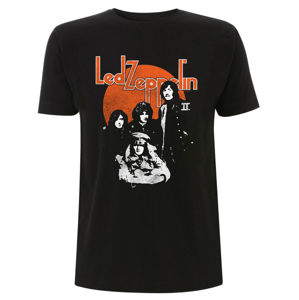 Tričko metal NNM Led Zeppelin Orange Circle černá L