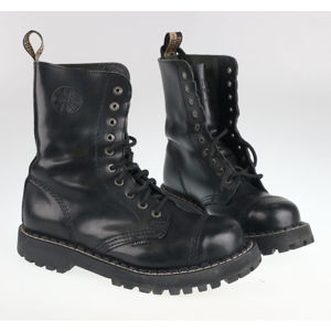 boty STEEL - 10 dírkové černé ( 105/106 Black) - POŠKOZENÉ - MA476 43