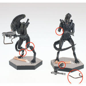 figurka (dekorace) Alien - Jeri the Synthetic - Aliens: Stronghold - EAMOJUL182530 - POŠKOZENÁ - MA481