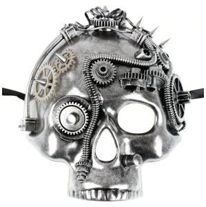 maska ZOELIBAT - Steampunk-Halbmaske Skull - 97345641.112