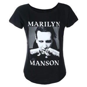 tričko dámské Marilyn Manson - Fists - ROCK OFF - MMDM01LB L