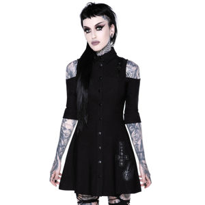 šaty KILLSTAR Paranormal Shirt-Dress M