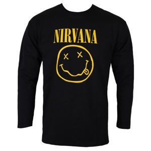 Tričko metal PLASTIC HEAD Nirvana SMILEY LOGO černá XXL