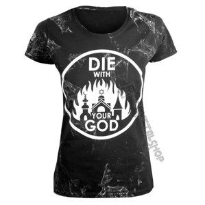 tričko hardcore AMENOMEN DIE WITH YOUR GOD černá M