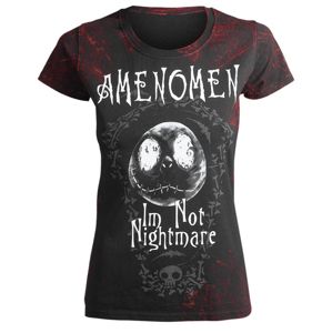 tričko hardcore AMENOMEN I´M NOT NIGHTMARE černá XS