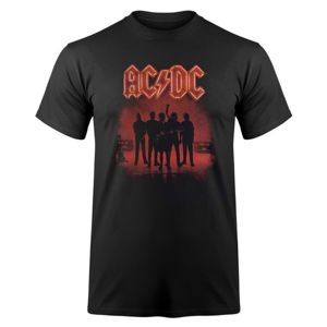 Tričko metal F.B.I. AC-DC Power Up černá L
