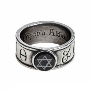 prsten ALCHEMY GOTHIC - Principia Alchemystica - R229 Q