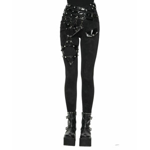 kalhoty gothic DEVIL FASHION Styrene Asymmetric Punk XL