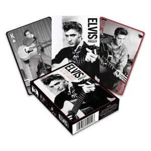 hrací karty Elvis Presley - Black & White - NMR52151