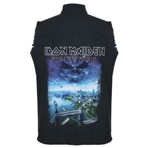 košile pánská bez rukávů (vesta) Iron Maiden - Brave New World - RAZAMATAZ - WS127