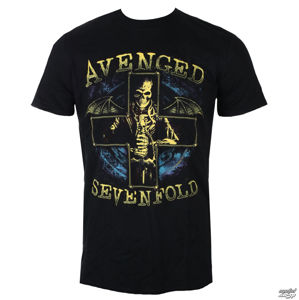 Tričko metal ROCK OFF Avenged Sevenfold Stellar černá XL