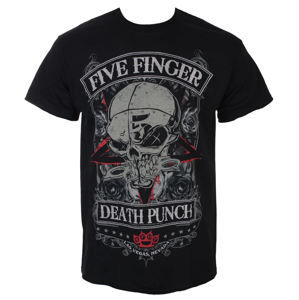 tričko pánské Five Finger Death Punch - Wicked - Black - ROCK OFF - FFDPTS22MB