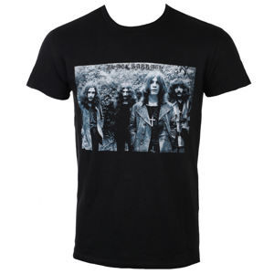 Tričko metal ROCK OFF Black Sabbath Group Shot černá M