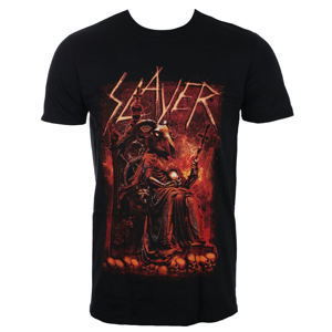 Tričko metal ROCK OFF Slayer Goat Skull černá L