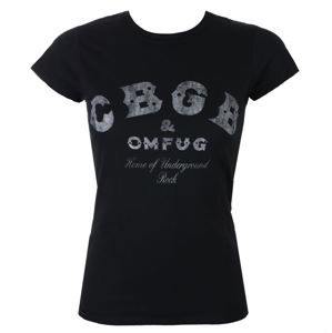 tričko metal ROCK OFF CBGB Classic Logo černá S