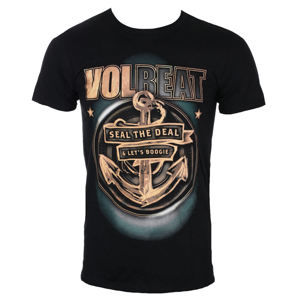 Tričko metal ROCK OFF Volbeat Anchor černá L