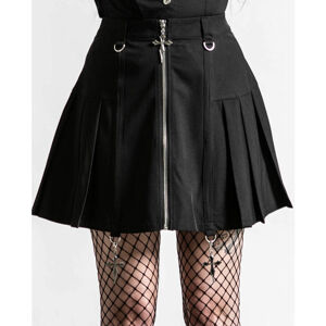 sukně dámská KILLSTAR - Rosalyn Mini - Black - KSRA004080 M