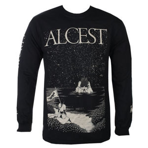 tričko pánské s dlouhým rukávem Alcest - Island - Black - KINGS ROAD - 20145616 XXL