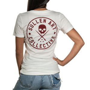 tričko dámské SULLEN - EVER - ANTIQUE WHITE - SCW2993_AW S