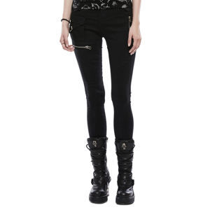 kalhoty gothic PUNK RAVE Black Star S