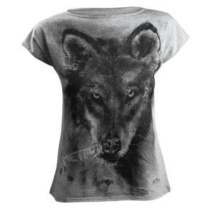 tričko ALISTAR Wolf černá XS