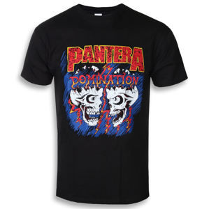 Tričko metal ROCK OFF Pantera Domination černá S