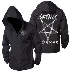 bunda jarně/podzimní - Satanic Motherfucker - BLACK CRAFT - BLC017