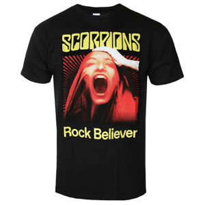 tričko pánské Scorpions - Rock Believer - Black - DRM14056600 M
