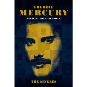 kalendář na rok 2022 - Queen - Freddie Mercury - 13822