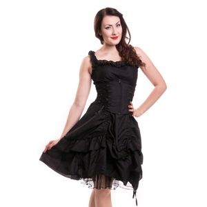 šaty dámské Poizen Industries - SOUL - BLACK - POI592 M