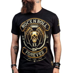 tričko hardcore WORNSTAR Rock N Roll Forever černá XXL