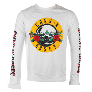 mikina bez kapuce ROCK OFF Guns N' Roses Classic & Text Logos černá XL