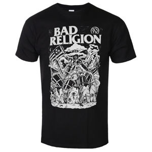Tričko metal KINGS ROAD Bad Religion Wasteland černá S