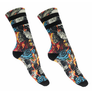ponožky AMERICAN SOCKS - Fireball - AS092 L/XL
