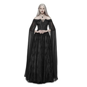 šaty dámské PUNK RAVE - Celestia Gothic - WQ-383 BK 3XL