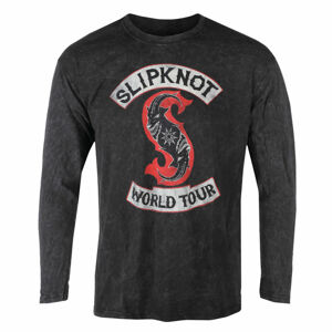 Tričko metal ROCK OFF Slipknot Patched Up černá 3XL